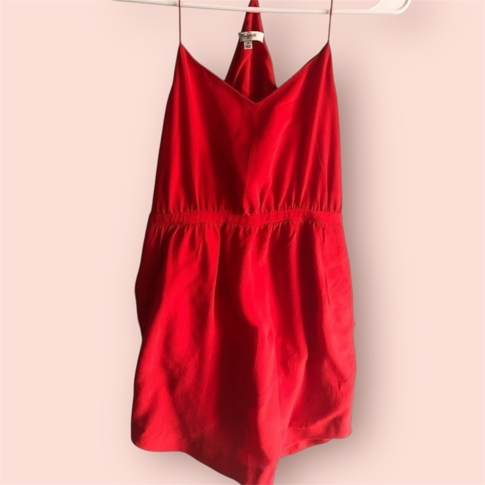 Madewell Red Mini Dress